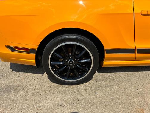 Yellow 2013 Ford Mustang Boss 302