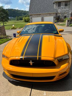 Yellow 2013 Ford Mustang Boss 302