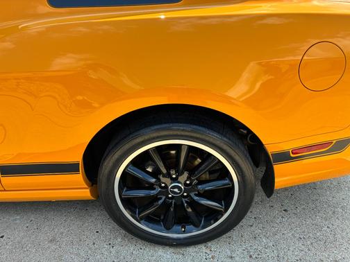 Yellow 2013 Ford Mustang Boss 302