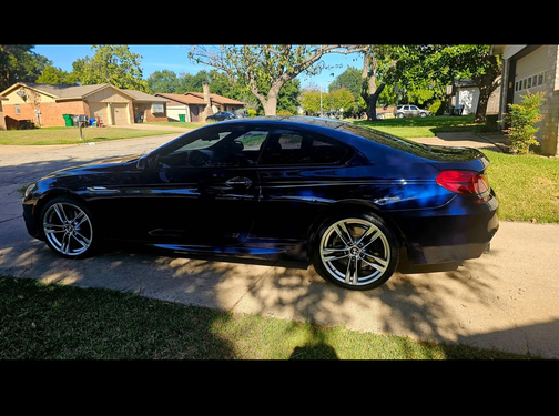 Blue 2014 BMW 650 i