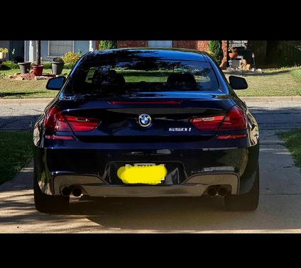 Blue 2014 BMW 650 i