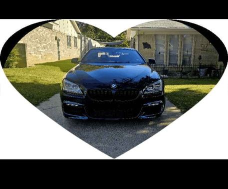 Blue 2014 BMW 650 i
