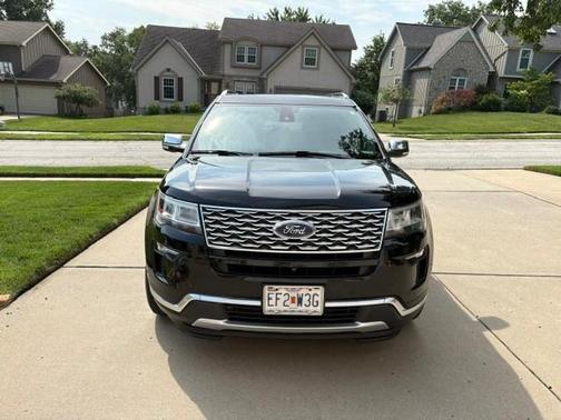 Black 2018 Ford Explorer Platinum