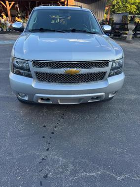 Silver 2013 Chevrolet Tahoe LTZ