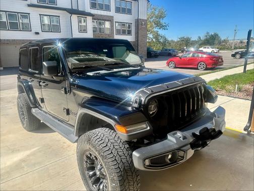 Black 2020 Jeep Wrangler Unlimited Sahara