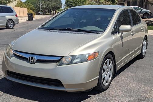 Gold 2008 Honda Civic LX
