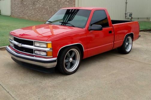 Red 1994 Chevrolet 1500 W/T