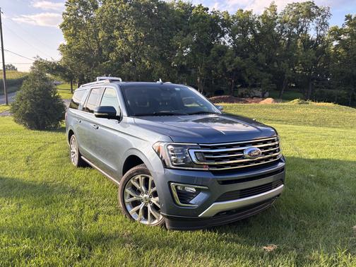 Blue 2018 Ford Expedition Max Limited