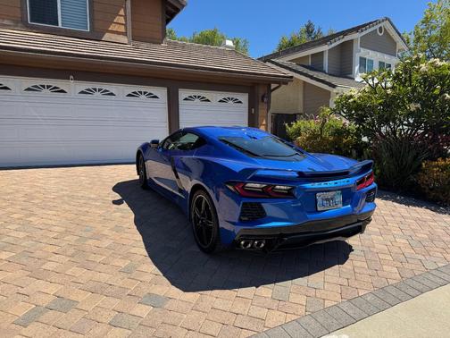 Blue 2021 Chevrolet Corvette Stingray w/3LT