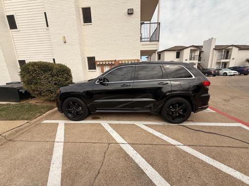 Black 2016 Jeep Grand Cherokee High Altitude