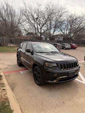 Black 2016 Jeep Grand Cherokee High Altitude