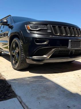 Black 2016 Jeep Grand Cherokee High Altitude