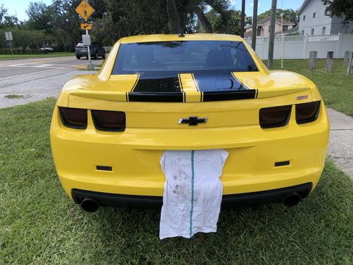 Yellow 2010 Chevrolet Camaro 1SS