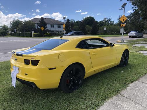 Yellow 2010 Chevrolet Camaro 1SS