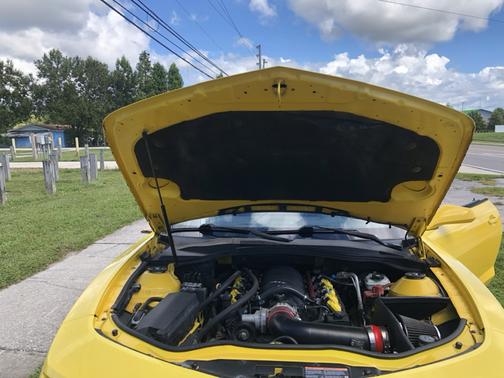 Yellow 2010 Chevrolet Camaro 1SS