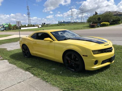 Yellow 2010 Chevrolet Camaro 1SS