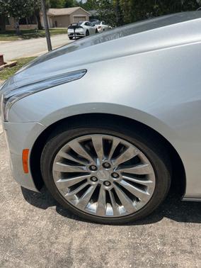 Silver 2019 Cadillac CTS 2.0L Turbo Luxury