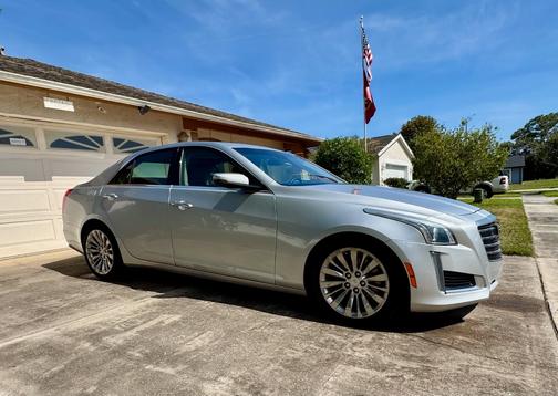 Silver 2019 Cadillac CTS 2.0L Turbo Luxury