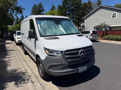 White 2024 Mercedes-Benz Sprinter 2500 Standard Roof