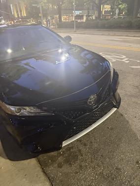 Black 2019 Toyota Camry XSE V6