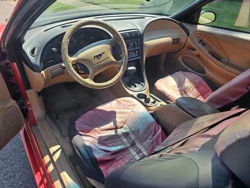 Red 1998 Ford Mustang Base