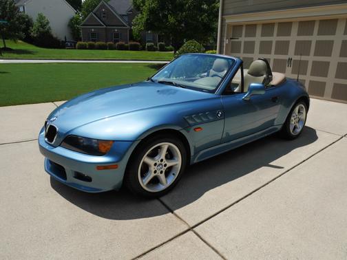 Blue 1999 BMW Z3 2.8 Roadster