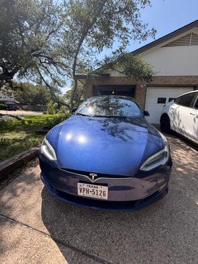Blue 2016 Tesla Model S 90D