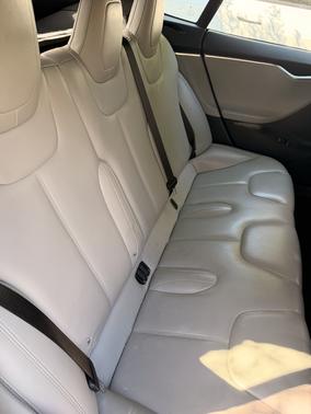 Blue 2016 Tesla Model S 90D