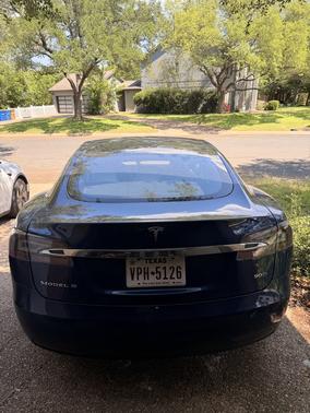Blue 2016 Tesla Model S 90D