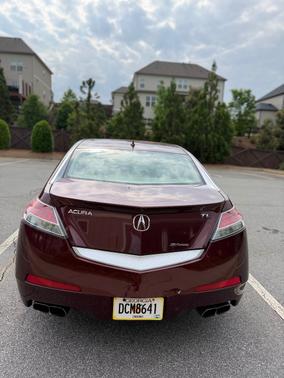 Red 2010 Acura TL Technology