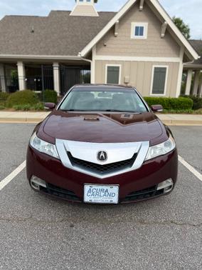 Red 2010 Acura TL Technology