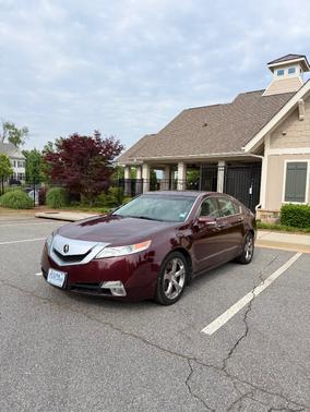 Red 2010 Acura TL Technology
