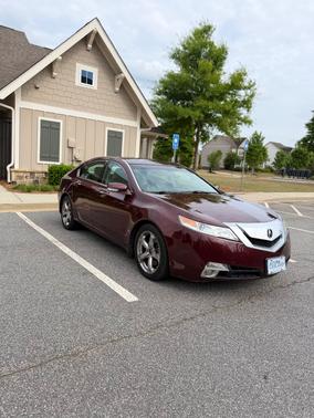 Red 2010 Acura TL Technology