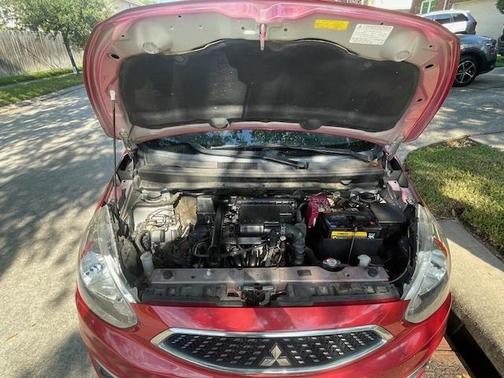 Red 2019 Mitsubishi Mirage ES