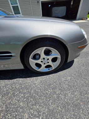 Silver 2005 Mercedes-Benz SL-Class SL500 Roadster