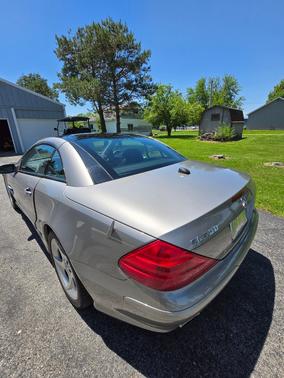 Silver 2005 Mercedes-Benz SL-Class SL500 Roadster