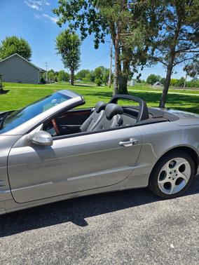 Silver 2005 Mercedes-Benz SL-Class SL500 Roadster