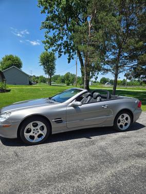 Silver 2005 Mercedes-Benz SL-Class SL500 Roadster