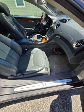 Silver 2005 Mercedes-Benz SL-Class SL500 Roadster