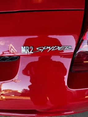 Red 2003 Toyota MR2 Spyder