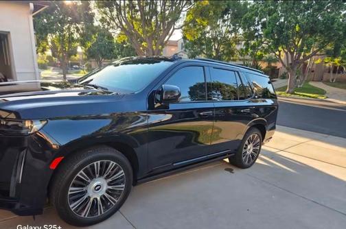 Blue 2021 Cadillac Escalade Sport