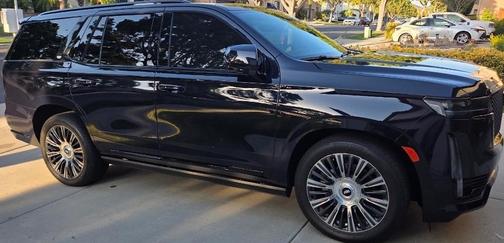 Blue 2021 Cadillac Escalade Sport