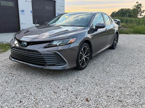 Gray 2023 Toyota Camry Hybrid LE