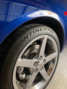 Blue 2007 Chevrolet Corvette Base