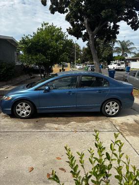 Blue 2011 Honda Civic LX