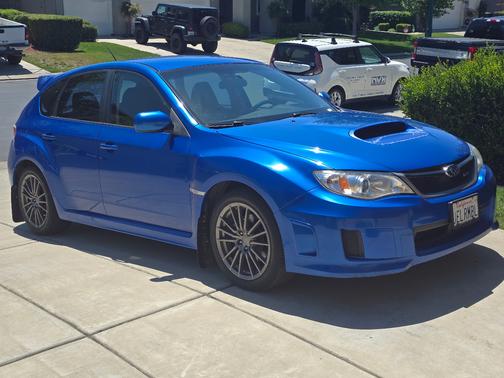 Blue 2013 Subaru Impreza WRX Base