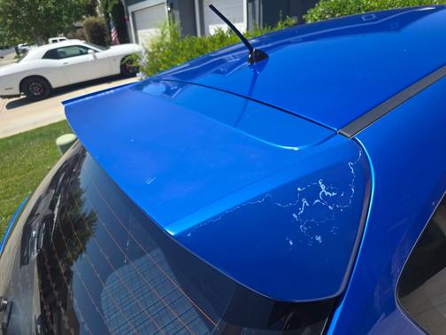 Blue 2013 Subaru Impreza WRX Base