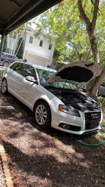 White 2013 Audi A3 2.0T HB S tronic FrontTrak Premium