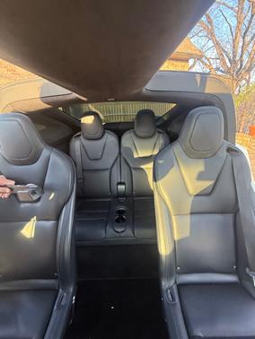 White 2019 Tesla Model X Long Range