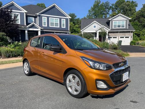 Orange 2020 Chevrolet Spark LS